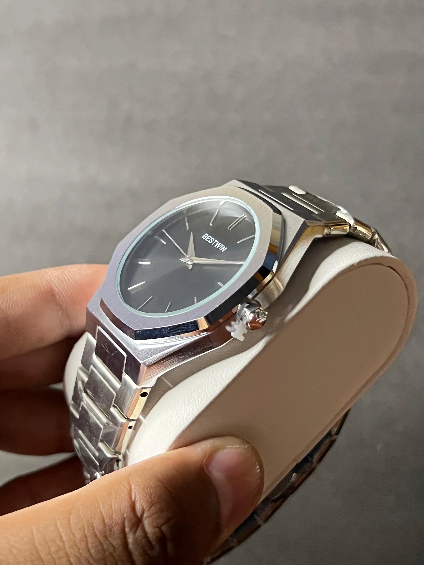 Bestwin | Quartz | Stainless Steel | Texture Dial