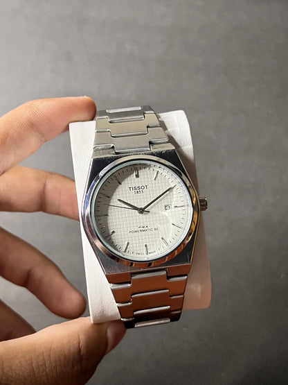 Tissot Prx | Quartz | Silver Chain | Texture Dial