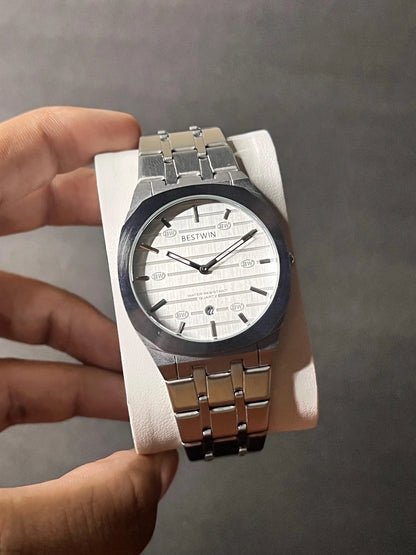 Bestwin | Quartz | Stainless Steel | Texture Dial