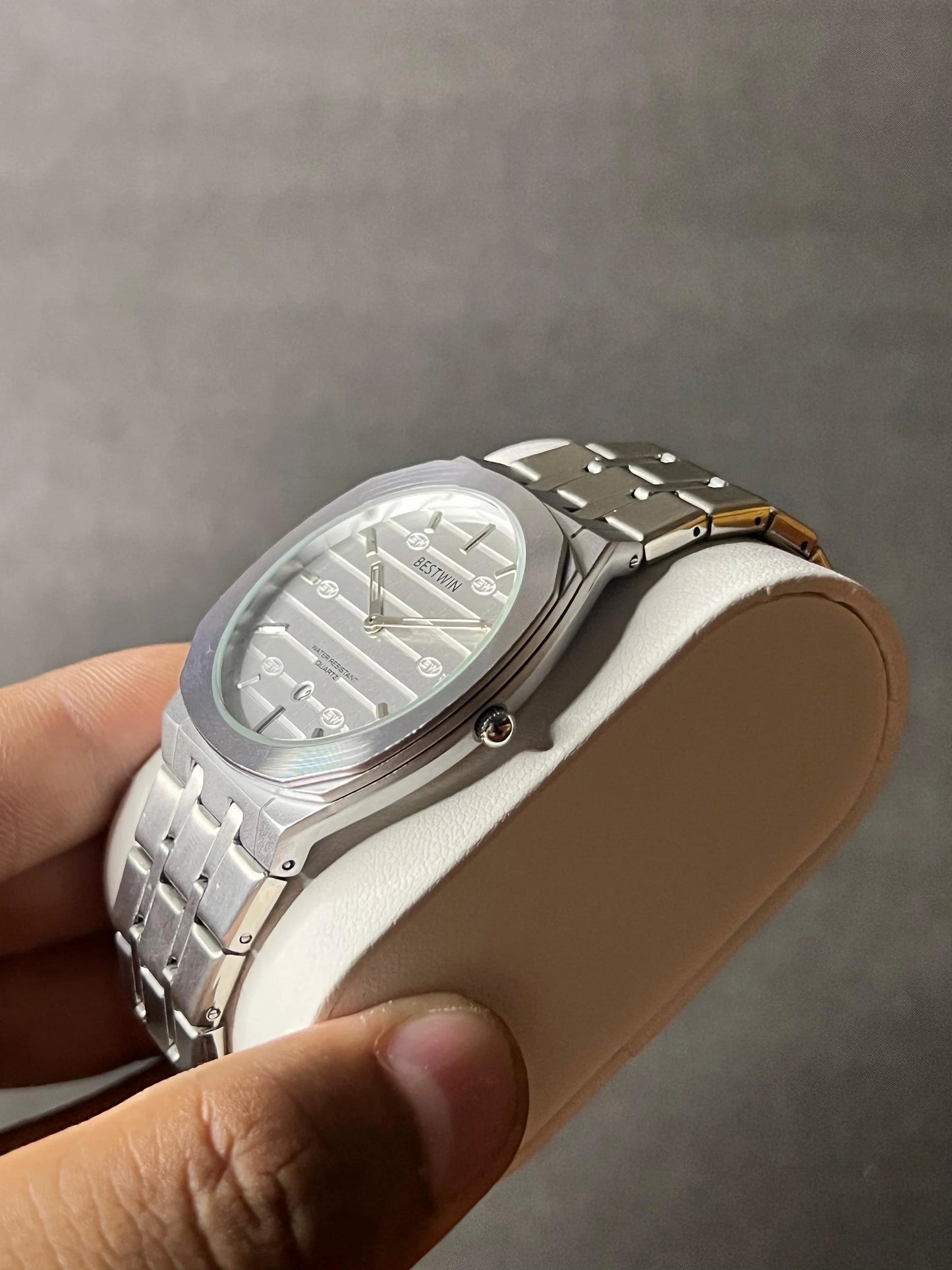 Bestwin | Quartz | Stainless Steel | Texture Dial
