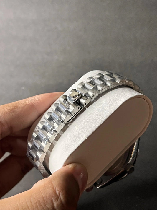 Rolex | Date just -|Silver Green